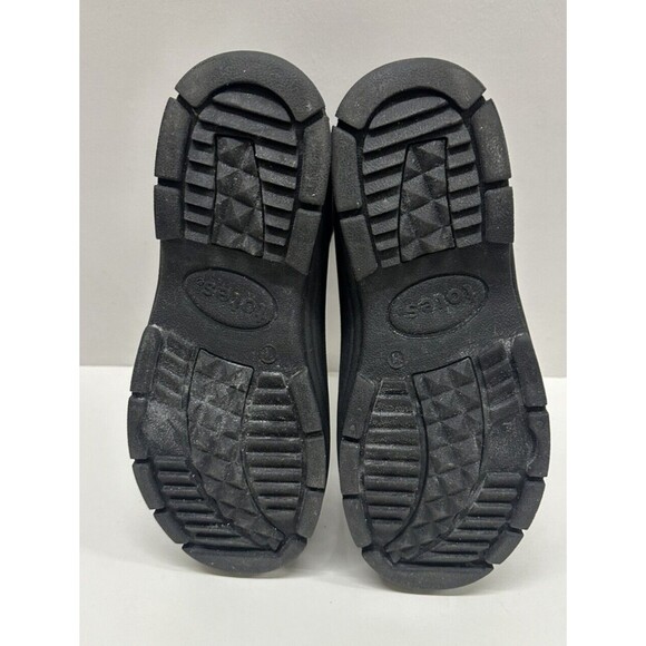 Totes Glacier-Zip men size 11 M black suede man made material upper - Picture 12 of 12